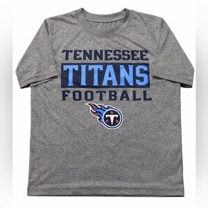 NFL Tennessee Titans Kids S Gray and Blue T-Shirt